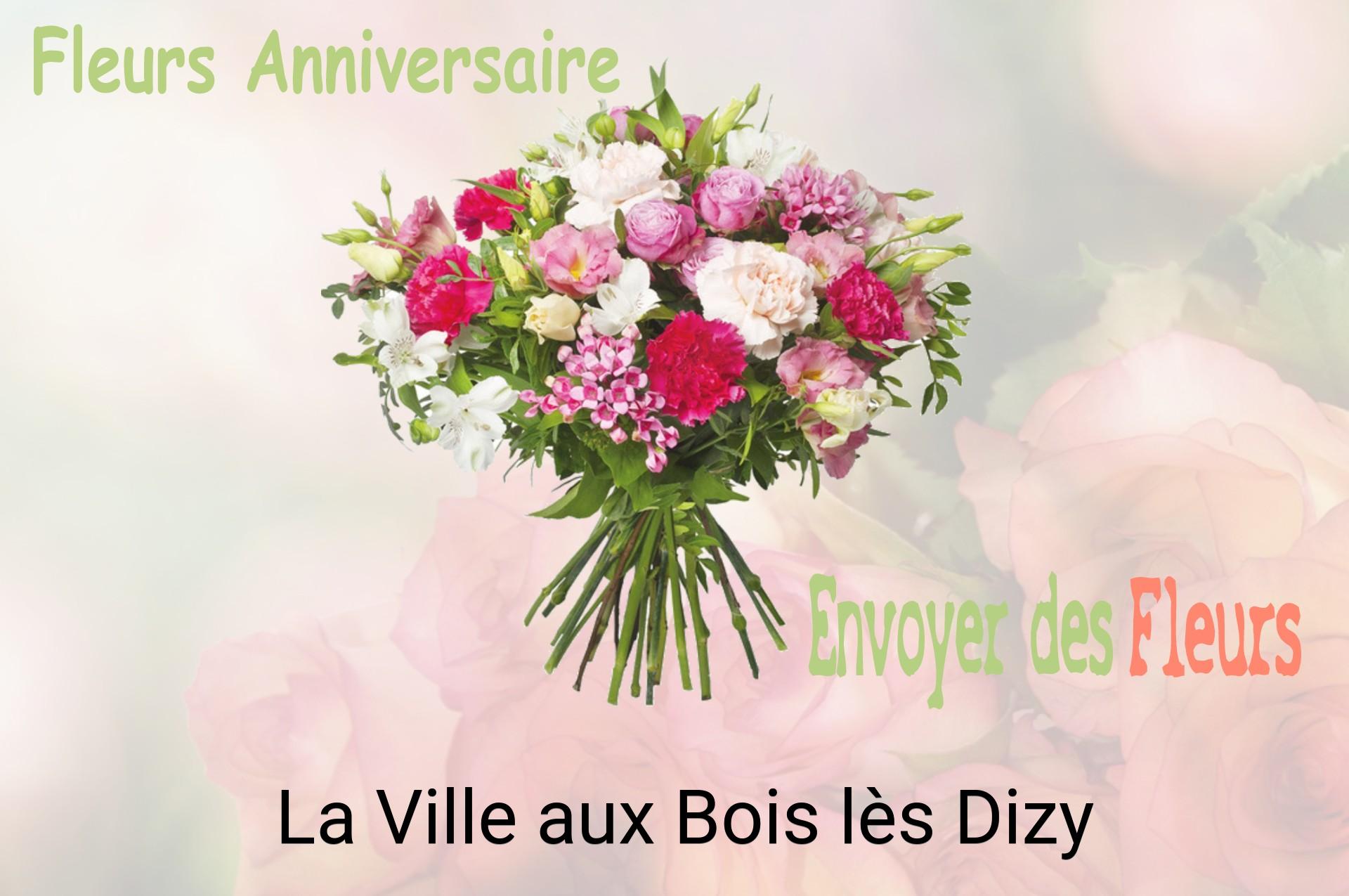 Bouquet de fleurs d’anniversaire livré à La Ville-aux-Bois-lès-Dizy